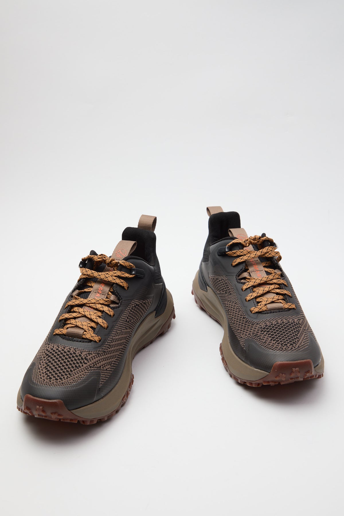 Sneaker Medium Brown Knit Uomo — 7