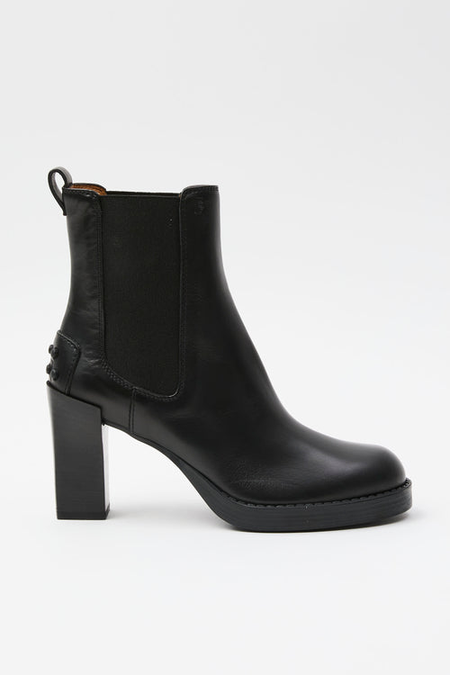 Tod's Stivaletto Nero Donna