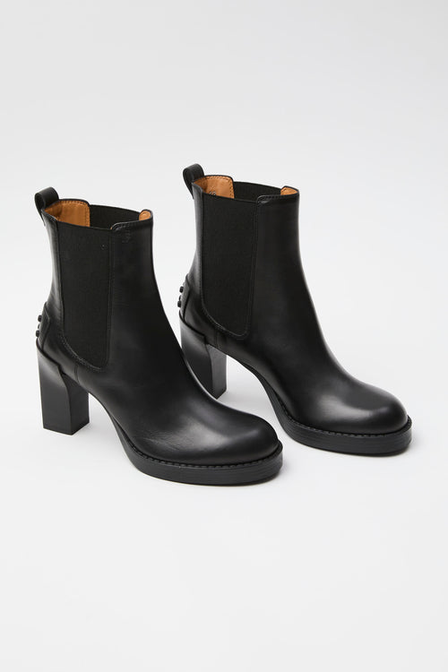 Tod's Stivaletto Nero Donna - 2