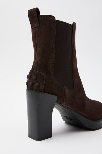 Tod's Stivaletto Palissandro Donna - 4