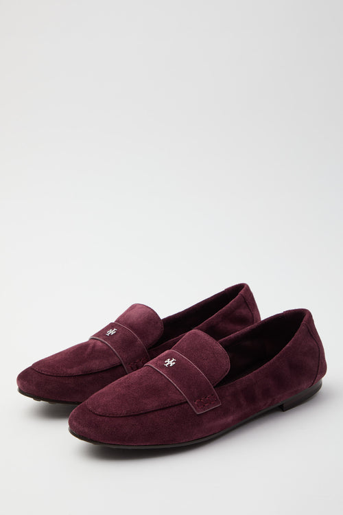 Tory Burch Ballerina Plum Donna - 2