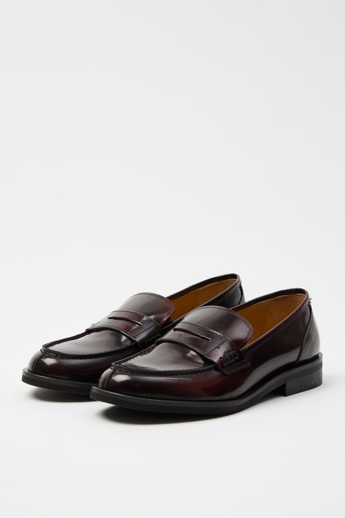Tre Emme Mocassino Bordeaux Donna - 2