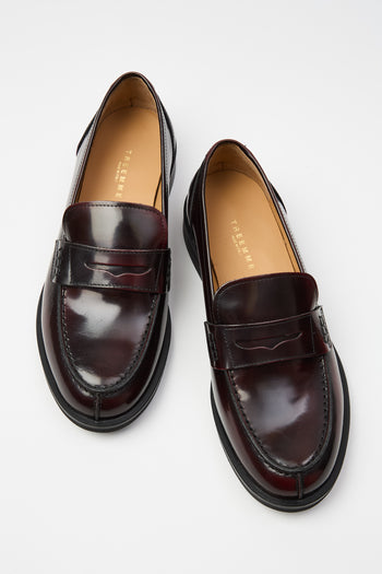 Tre Emme Mocassino Bordeaux Donna - 3