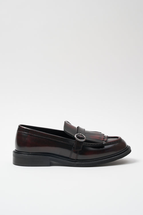 Tre Emme Mocassino Bordeaux Donna