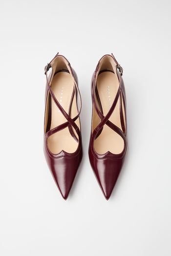 Tre Emme Décolleté Bordeaux Donna - 3