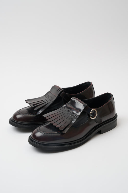 Tre Emme Mocassino Bordeaux Donna - 2