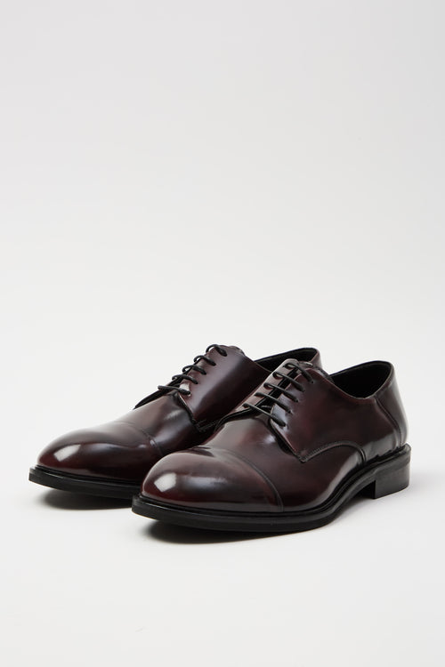 Tre Emme Stringata Bordeaux Uomo - 2