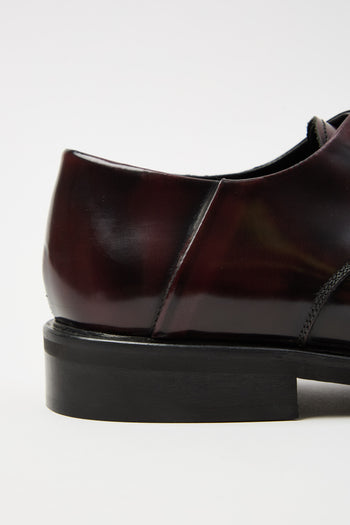 Tre Emme Stringata Bordeaux Uomo - 5