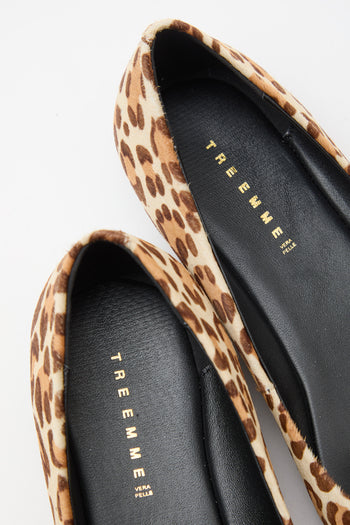 Tre Emme Ballerina Leopard Donna - 5
