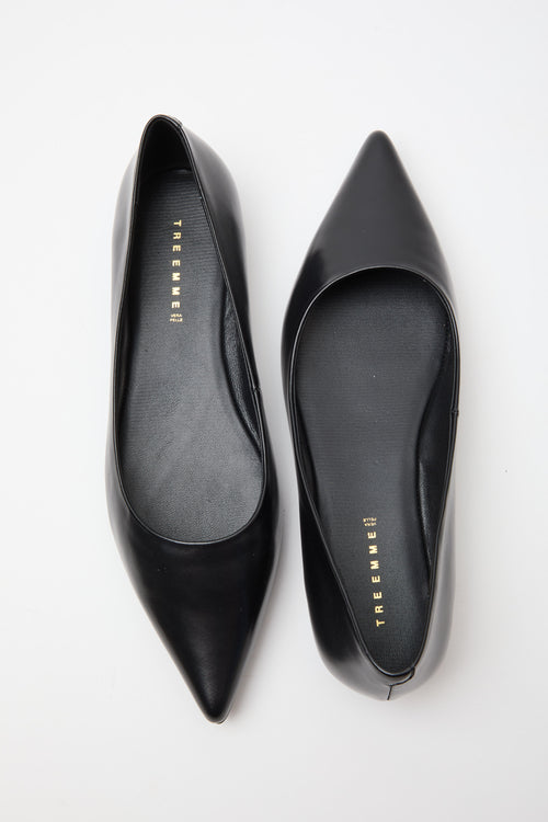 Tre Emme Ballerina Nero Donna