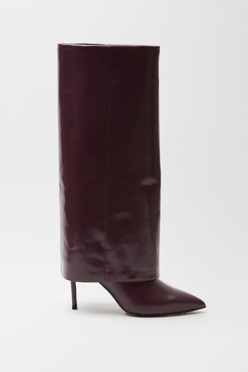 Tre Emme Stivale Bordaux Donna