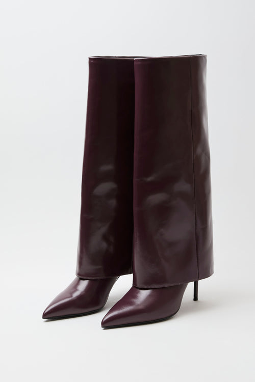 Tre Emme Stivale Bordaux Donna - 2