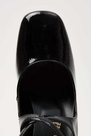 Tre Emme Mary Jane Bordeaux/testa Di Moro Donna - 5