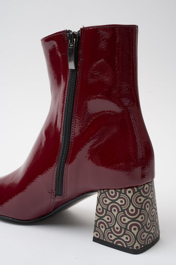 Tre Emme Stivaletto Bordeaux Donna - 3