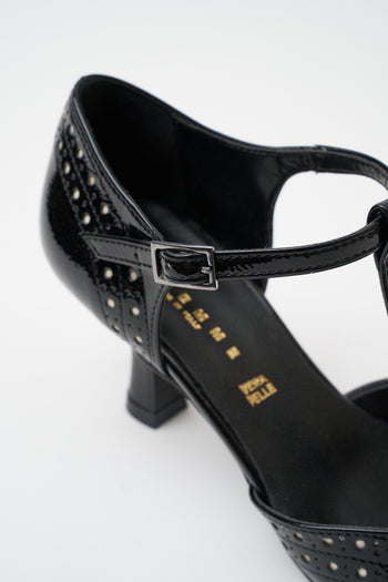 Tre Emme Mary Jane Nero/burro Donna - 4