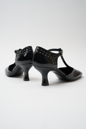 Tre Emme Mary Jane Nero/burro Donna - 5