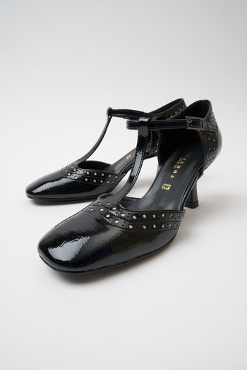 Tre Emme Mary Jane Nero/burro Donna - 6