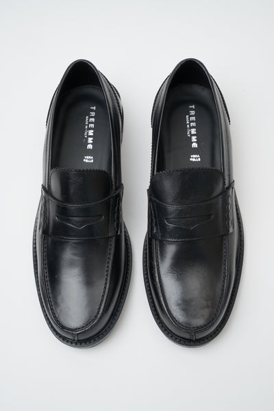 Tre Emme Mocassino Nero Uomo