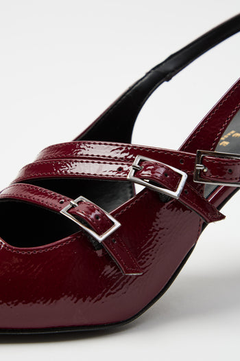 Tre Emme Slingback Bordaux Donna - 3