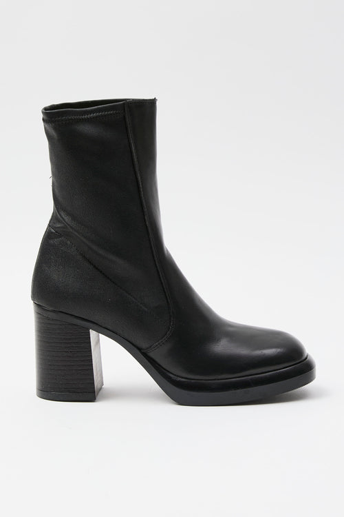 Tre Emme Stivaletto Nero Donna