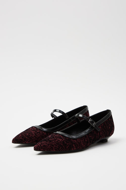 Tre Emme Mocassino Bordeaux/nero Donna - 2