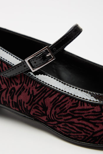 Tre Emme Mocassino Bordeaux/nero Donna - 6