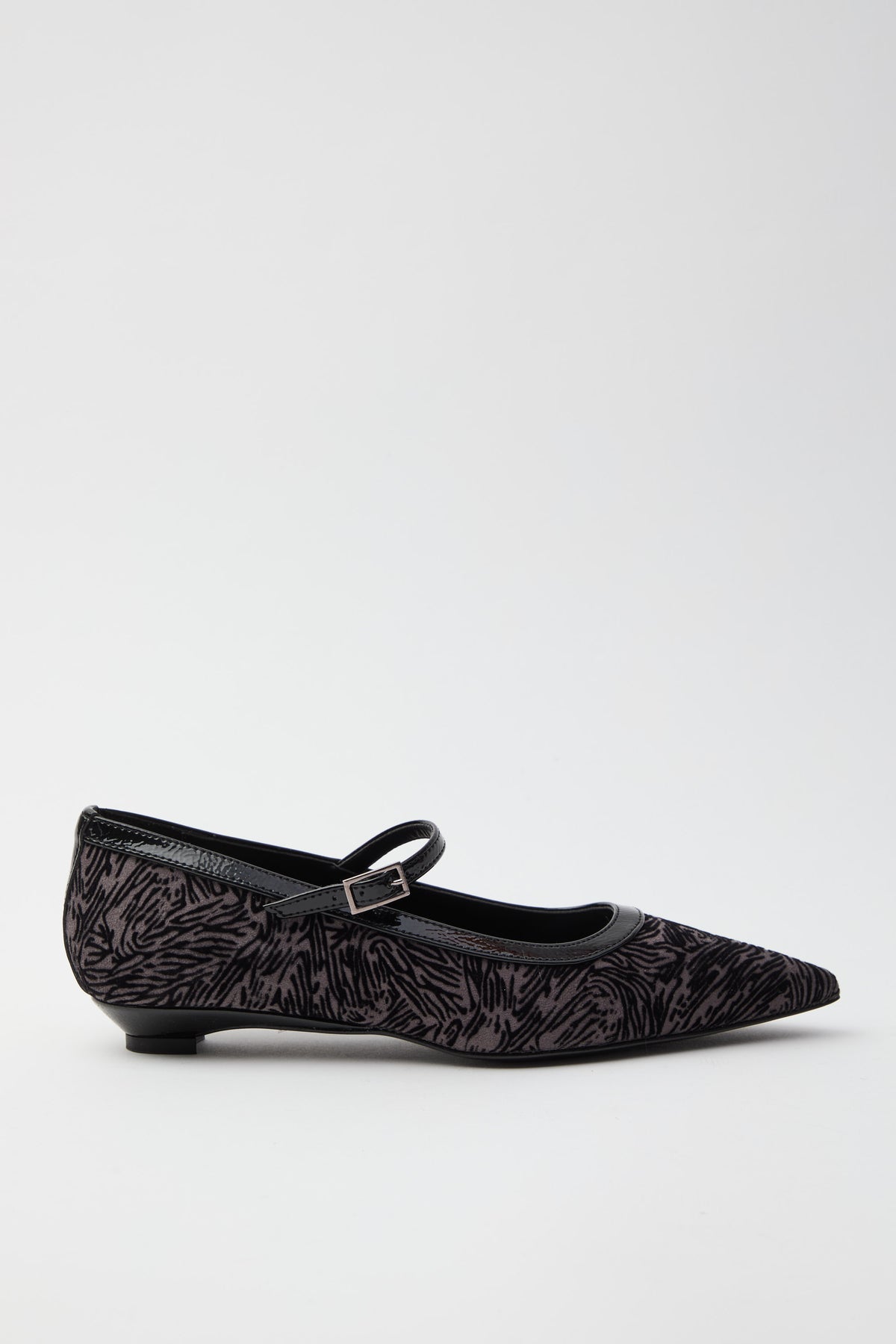 Mocassino Grigio/nero Donna — 1