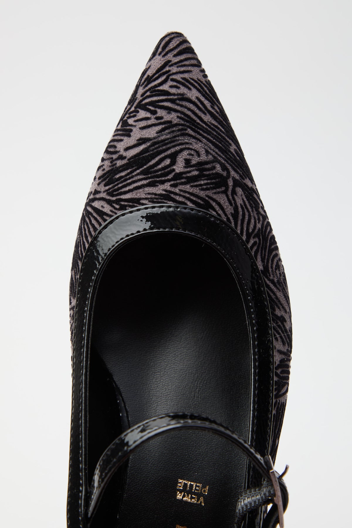 Mocassino Grigio/nero Donna — 5