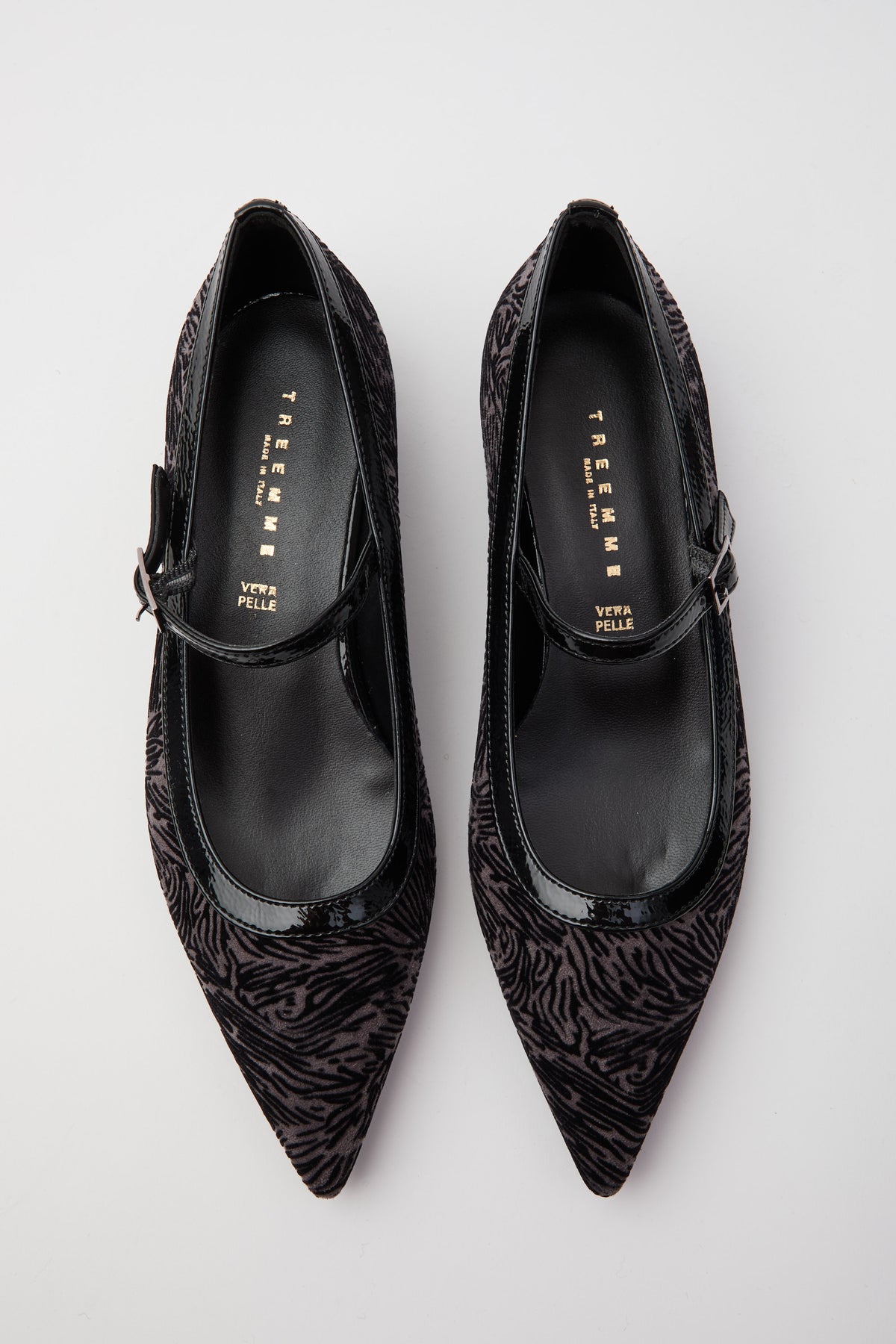Mocassino Grigio/nero Donna — 6