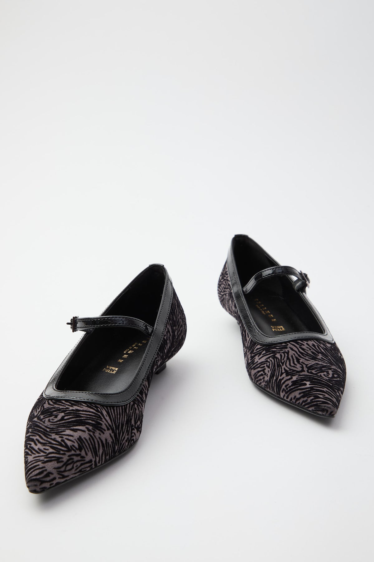 Mocassino Grigio/nero Donna — 7