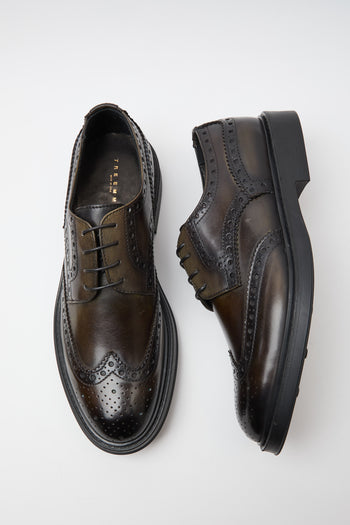 Tre Emme Stringata Loden Uomo - 6