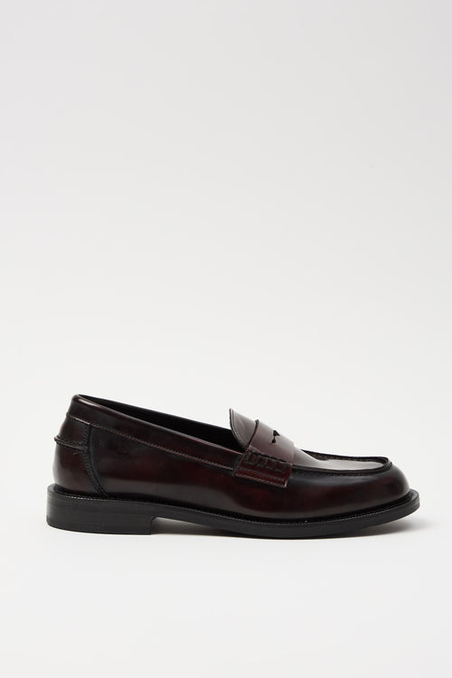Tre Emme Mocassino Bordaux Donna