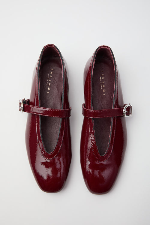 Tre Emme Ballerina Bordeaux Donna