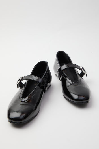 Tre Emme Ballerina Nero Donna - 7