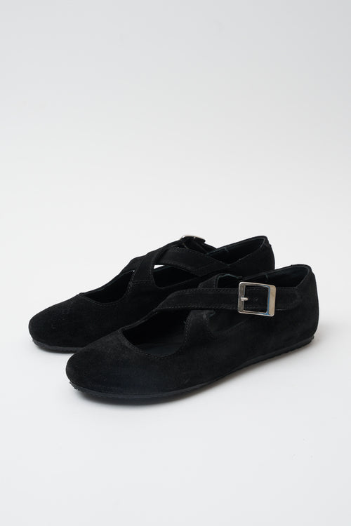 Tre Emme Ballerina Nero Donna - 2