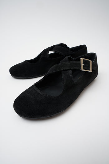 Tre Emme Ballerina Nero Donna - 6