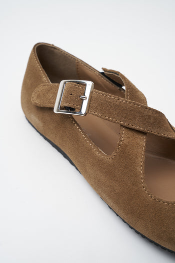 Tre Emme Ballerina Taupe Donna - 4