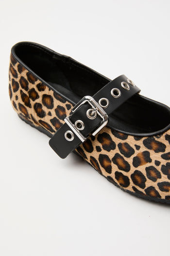 Tre Emme Ballerina Leopard Donna - 5