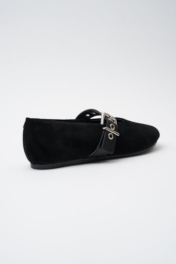 Tre Emme Ballerina Nero Donna - 4