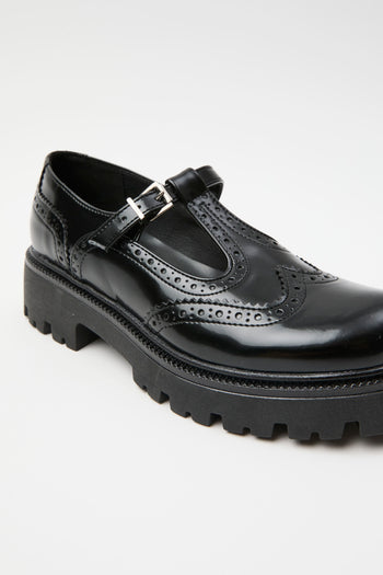 Tre Emme Mocassino Nero Donna - 4
