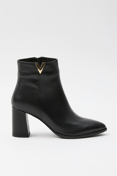 Tre Emme Stivaletto Nero Donna