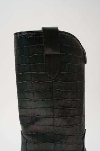 Tre Emme Stivaletto Verde/cocco Donna - 5