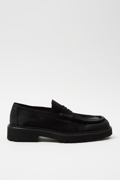Tre Emme Mocassino Dark Blu Fume Uomo