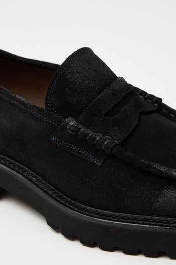 Tre Emme Mocassino Dark Blu Fume Uomo - 3