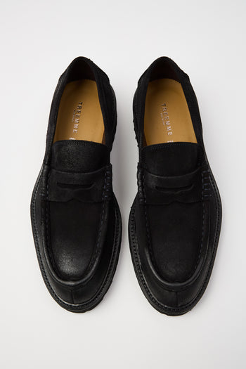 Tre Emme Mocassino Dark Blu Fume Uomo - 5