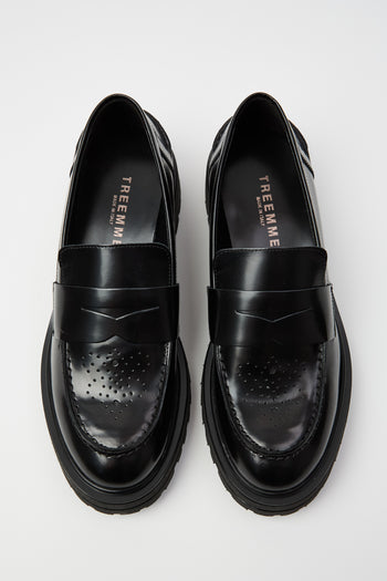 Tre Emme Mocassino Nero Donna - 3