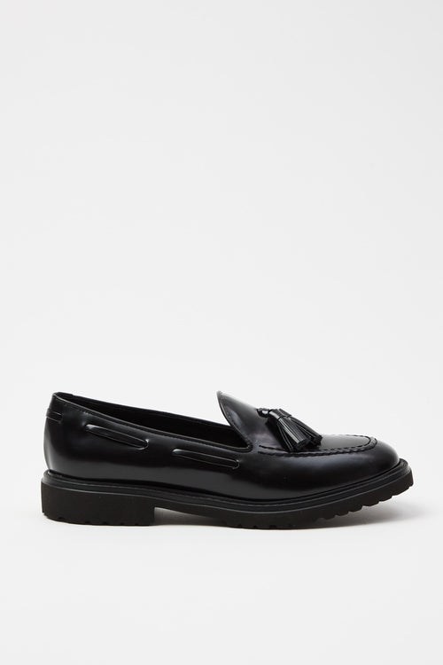 Tre Emme Mocassino Nero Donna