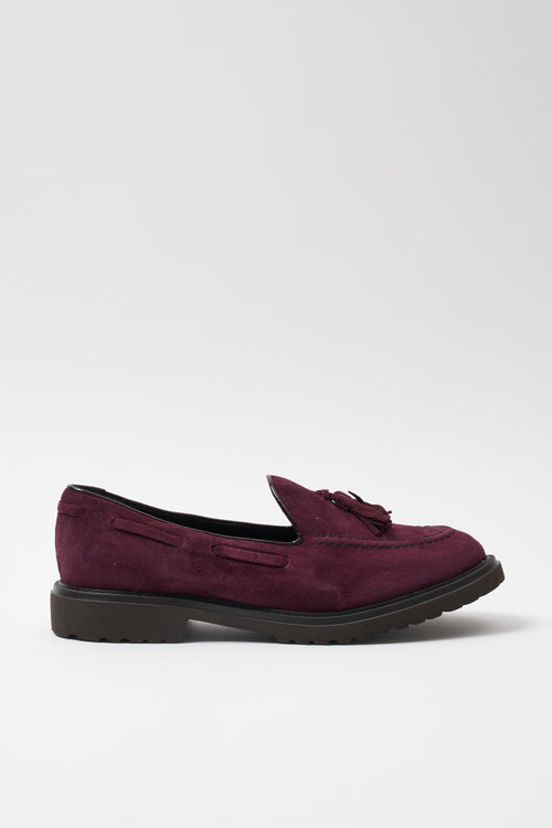 Tre Emme Mocassino Vino Donna