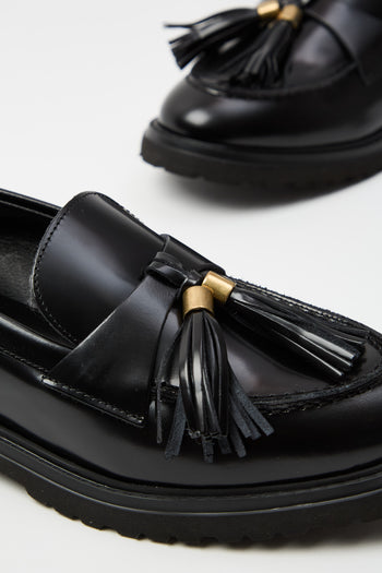 Tre Emme Mocassino Nero Donna - 5