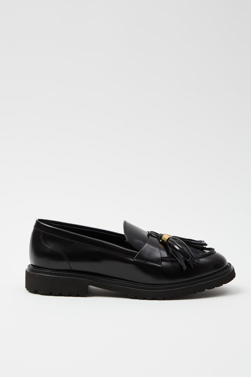 Tre Emme Mocassino Nero Donna